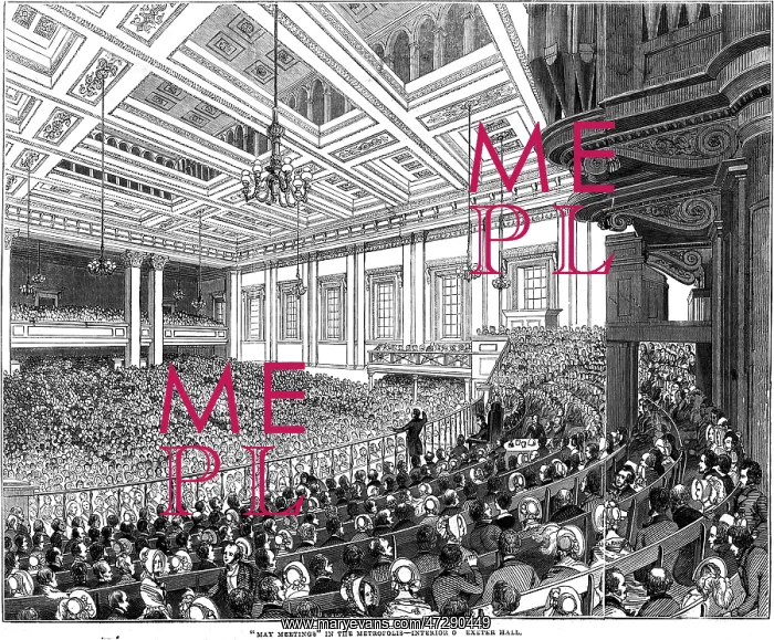 : EXETER HALL / MEETING 1844 : EXETER HALL / MEETING 1844
