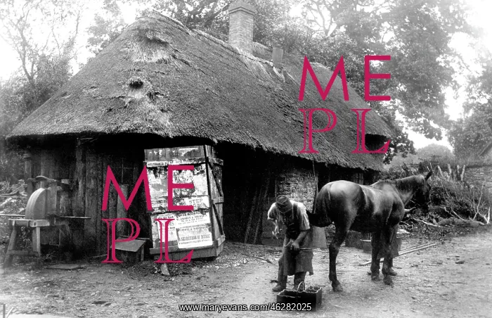 : Exford, the Smithy c1920