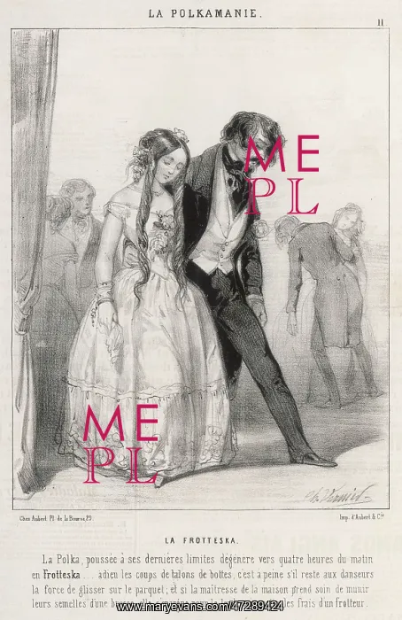 : EXHAUSTED BY THE POLKA : EXHAUSTED BY THE POLKA