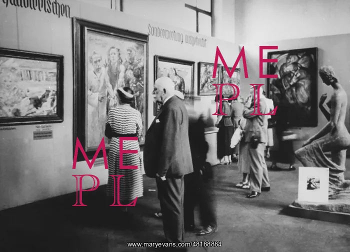 : Exhibition Entartete Kunst, 1937 : Exhibition Entartete Kunst, 1937