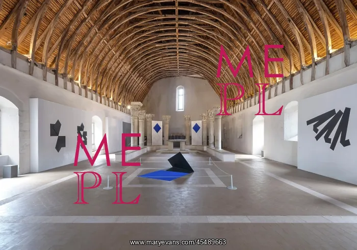 : Exhibition, Farinier, Abbaye de Cluny, Cluny, Burgundy : Exhibition, Farinier, Abbaye de Cluny, Cluny, Burgundy