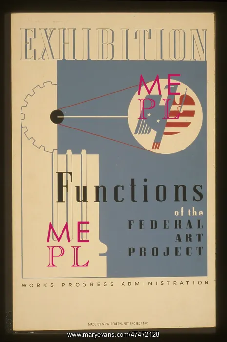 : Exhibition Functions of the Federal Art Project : Exhibition Functions of the Federal Art Project