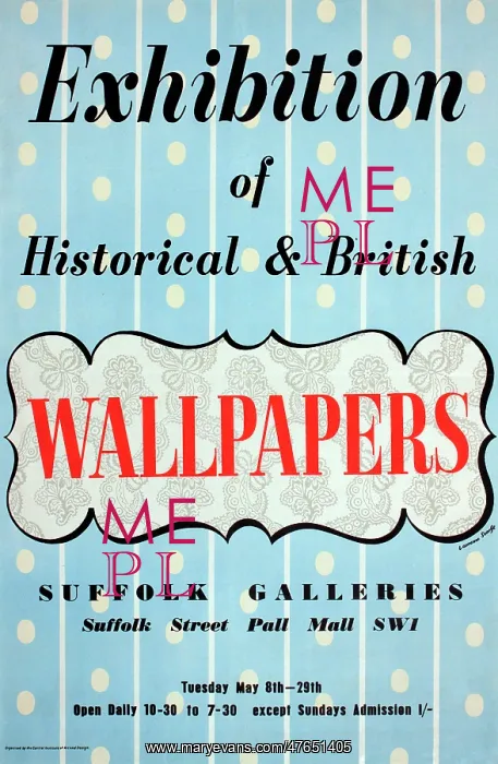 : Exhibition of Historical and British Wallpapers, London : Exhibition of Historical and British Wallpapers, London