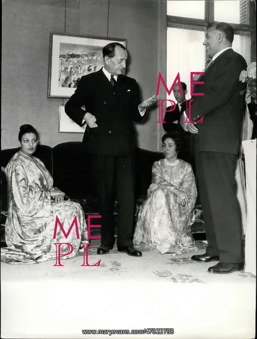 : Exhibition of Moroccan Art, opened by Andre Malraux : Exhibition of Moroccan Art, opened by Andre Malraux