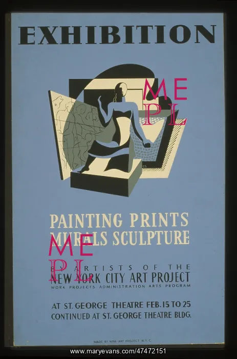 : Exhibition Painting, prints, murals, sculpture by artists of : Exhibition Painting, prints, murals, sculpture by artists of