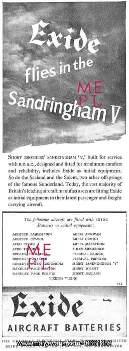 : Exide Aircraft Batteries : Exide Aircraft Batteries