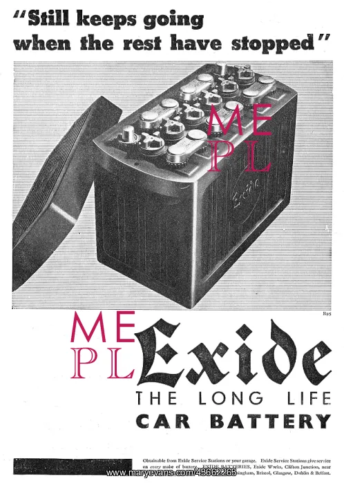  : Exide Aircraft Batteries