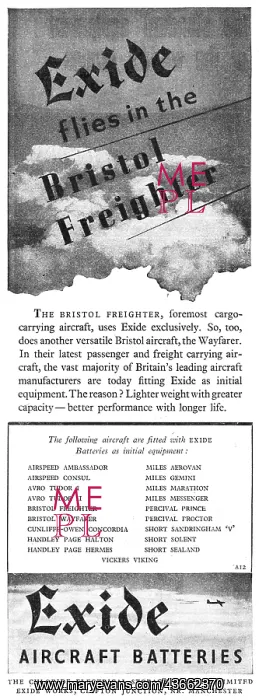 : Exide Aircraft Batteries : Exide Aircraft Batteries