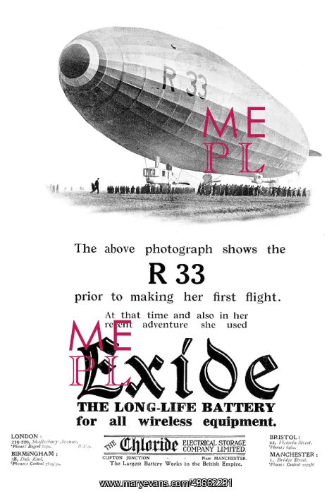  : Exide Batteries 1925