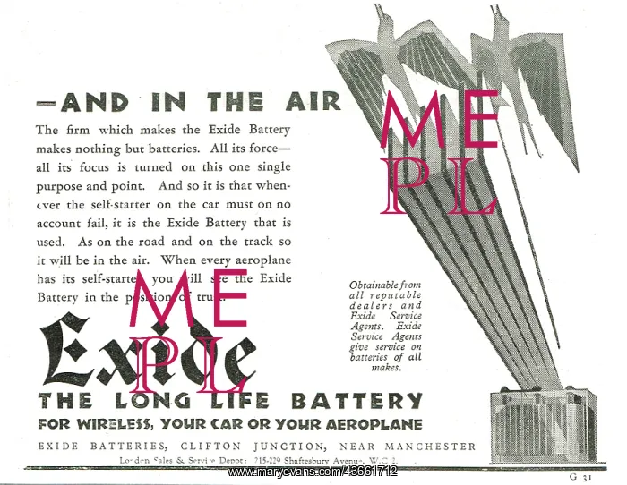 : Exide Batteries On Land And In The Air : Exide Batteries On Land And In The Air