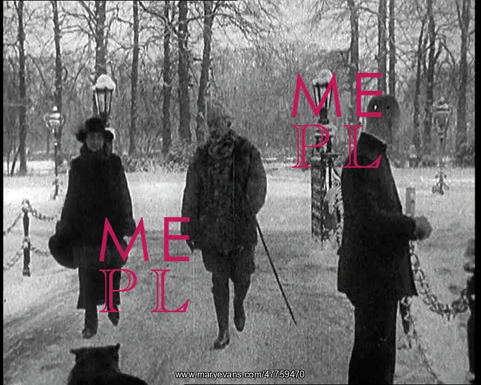 : The Exiled Kaiser of Germany, Wilhelm II, Walking : The Exiled Kaiser of Germany, Wilhelm II, Walking