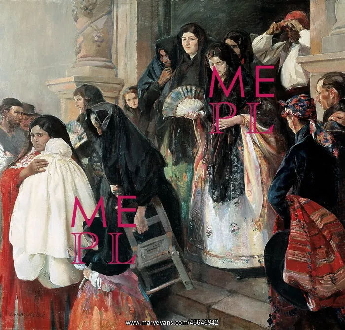 : Exit from Mass in Rocafort : Exit from Mass in Rocafort