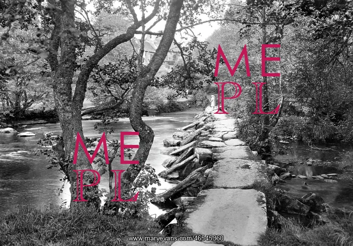  : Exmoor, Tarr Steps 1929