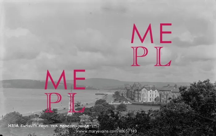  : Exmouth from the Beacon