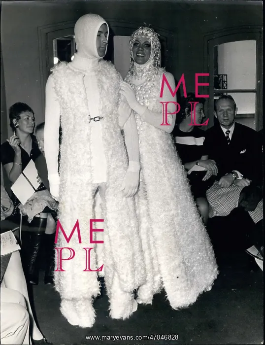 : Exotic. Oct. 09, 1970 - Trendy Bride and groom creations : Exotic. Oct. 09, 1970 - Trendy Bride and groom creations