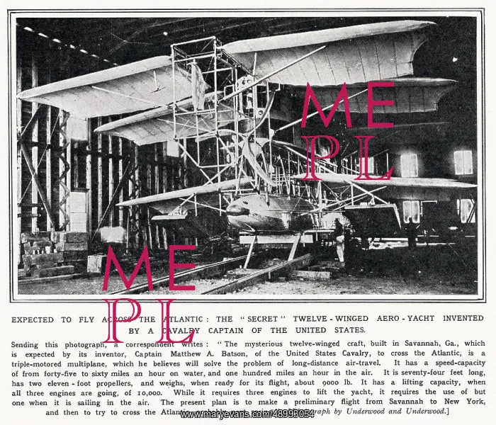 : Expected to fly across the Atlantic 1913 : Expected to fly across the Atlantic 1913