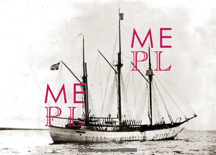 : Expedition ship Maude of Amundsen : Expedition ship Maude of Amundsen