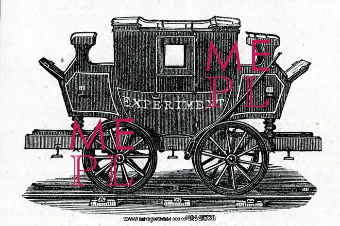  : Experiment - first railway passenger coach