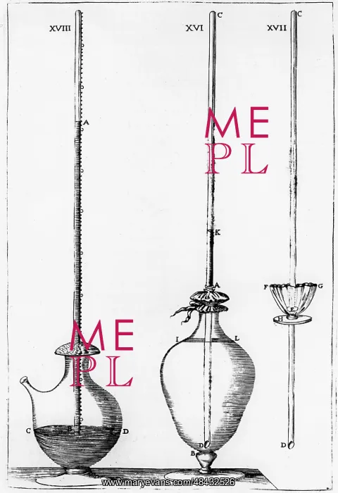 : Experimental barometers used by the Accademia : Experimental barometers used by the Accademia