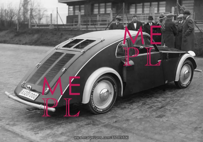 : Experimental car by DKW, 1930's : Experimental car by DKW, 1930's