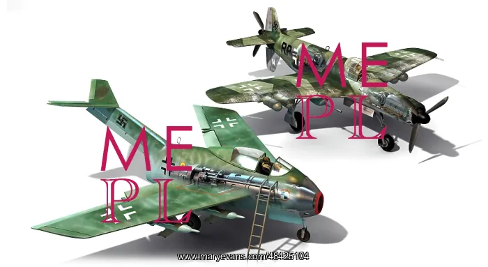 : Two experimental fighters designed by Germany : Two experimental fighters designed by Germany