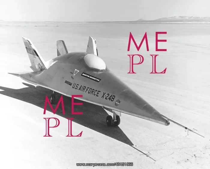 : An experimental model of the X-24 aircraft : An experimental model of the X-24 aircraft
