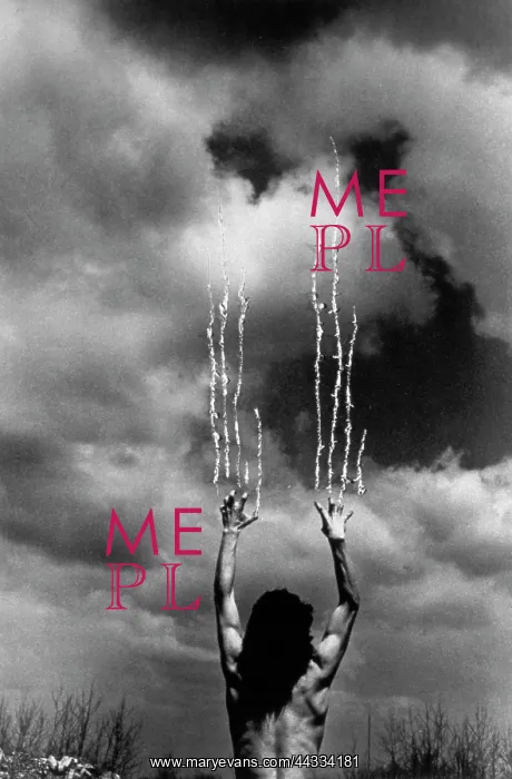 : Experimental photo, showing a man : Experimental photo, showing a man