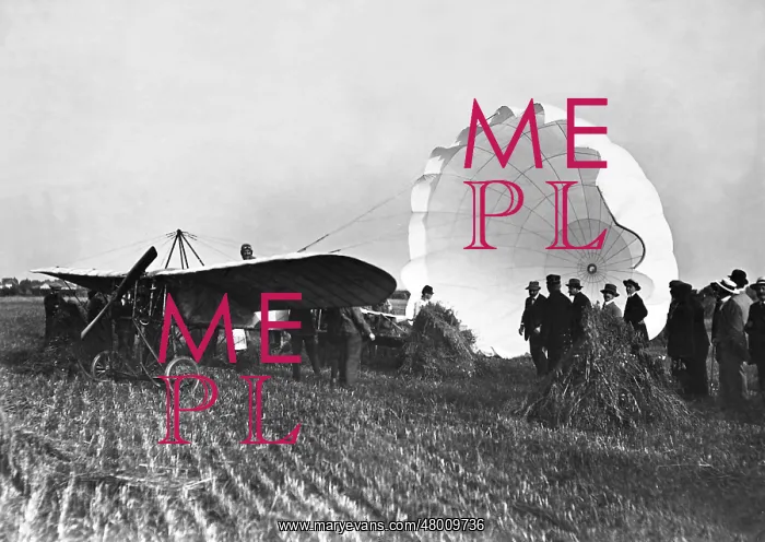 : Experiments with a parachute, 1913 : Experiments with a parachute, 1913