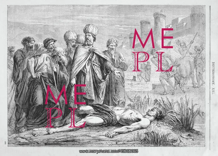 : The Expiation of an uncertain Murder - Deuteronomy : The Expiation of an uncertain Murder - Deuteronomy