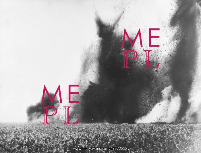  : Mine exploding 1917