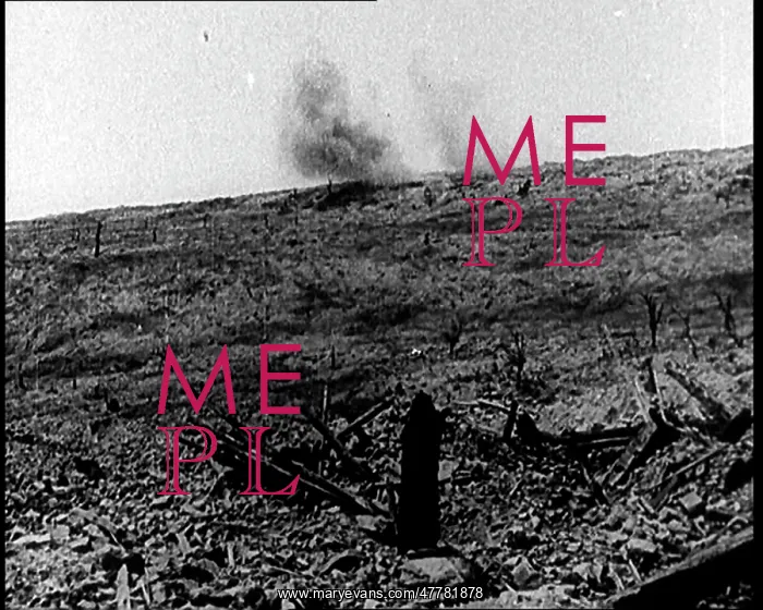 : An Explosion Erupting on the Western Front : An Explosion Erupting on the Western Front
