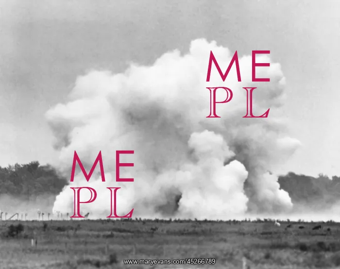 : The explosion of Lester P. Barlow's GLMITE bomb : The explosion of Lester P. Barlow's GLMITE bomb