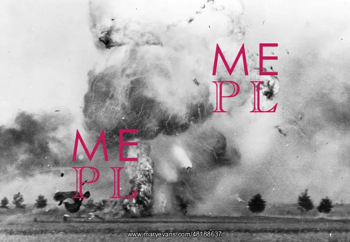 : explosion of a Soviet tank at the eastern Front, 1941 : explosion of a Soviet tank at the eastern Front, 1941