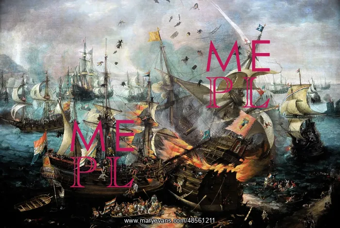 : The Explosion of the Spanish Flagship during the Battle of G : The Explosion of the Spanish Flagship during the Battle of G
