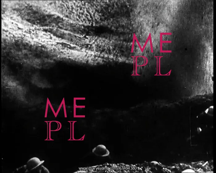 : Explosions Hitting the Ground on the Western Front : Explosions Hitting the Ground on the Western Front