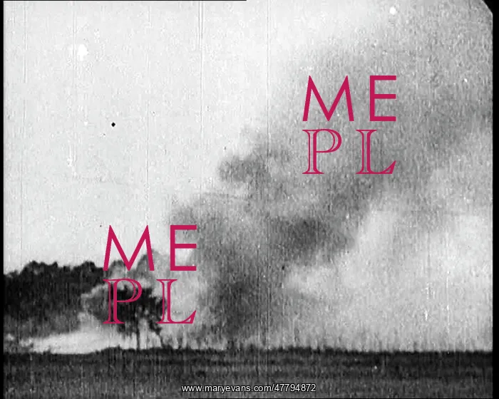 : Explosions Hitting the Ground on the Western Front : Explosions Hitting the Ground on the Western Front