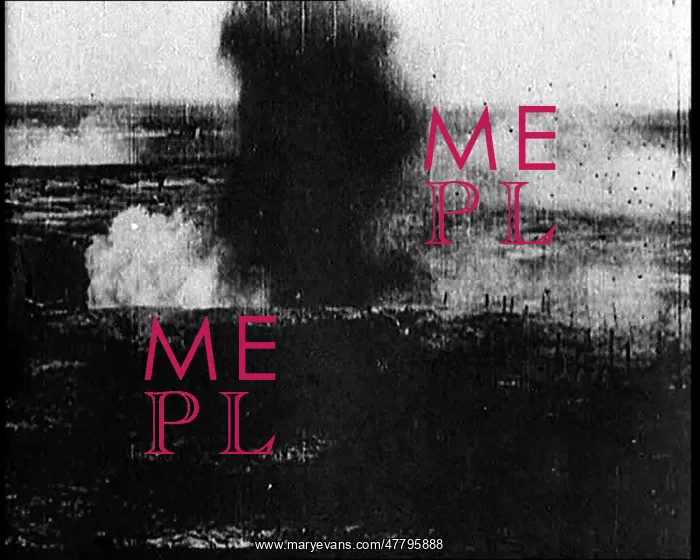 : Explosions Hitting the Ground on the Western Front : Explosions Hitting the Ground on the Western Front