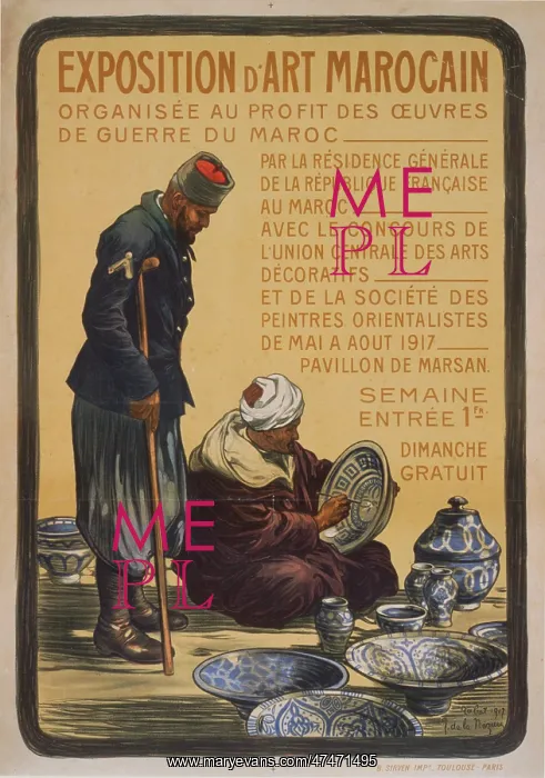 : Exposition d'art Marocain : Exposition d'art Marocain