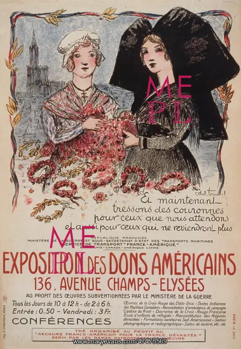 : Exposition des dons americains : Exposition des dons americains