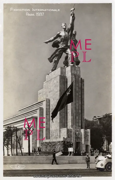 : Exposition Internationale Paris - Soviet Pavilion : Exposition Internationale Paris - Soviet Pavilion