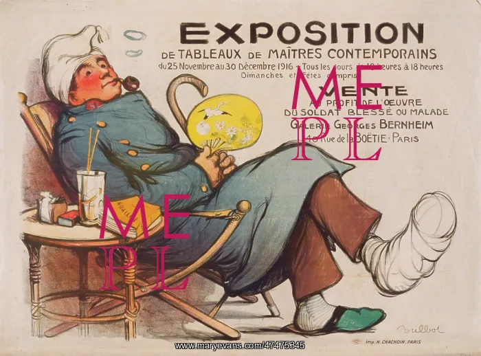 : Exposition de tableaux de maitres contemporains... vente : Exposition de tableaux de maitres contemporains... vente