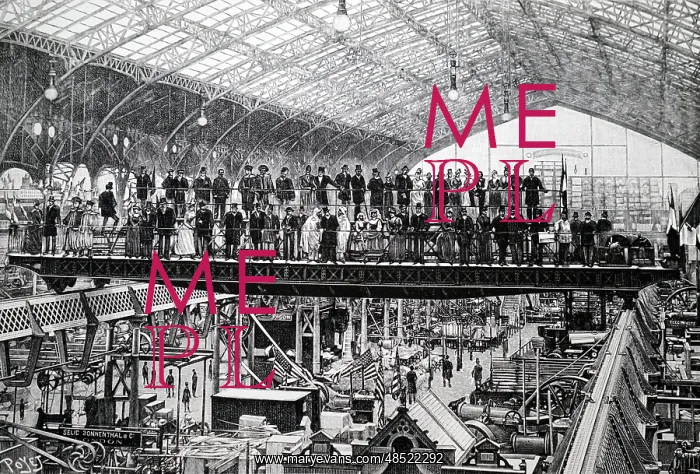 : Exposition Universelle, Paris. Electrically powered : Exposition Universelle, Paris. Electrically powered