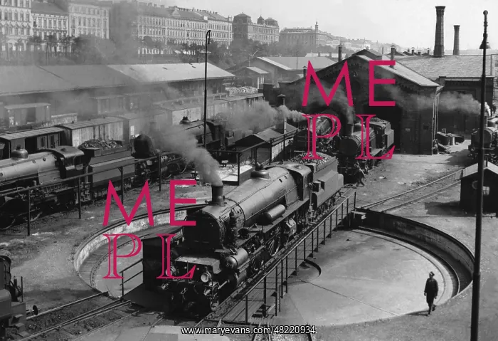 : Express train locomotive, 1936 : Express train locomotive, 1936