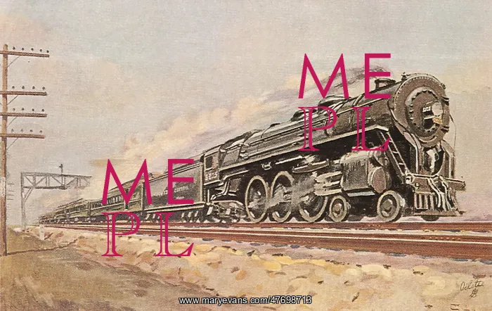  : Express Train in Motion