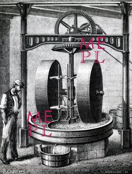 : Mill for expressing oils from seeds such as mustard : Mill for expressing oils from seeds such as mustard