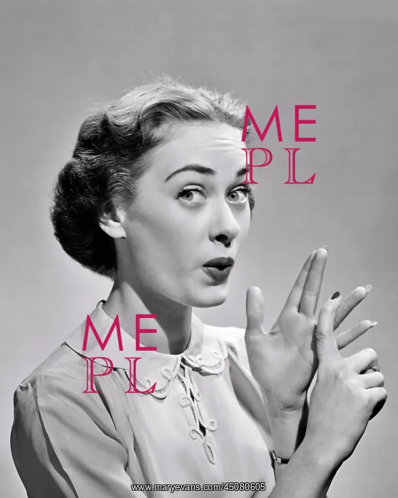 : Expressive Woman Pursed Lips Raised Eyebrows looking : Expressive Woman Pursed Lips Raised Eyebrows looking