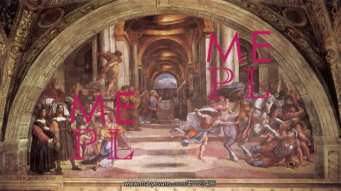 : The Expulsion of Heliodorus from the Temple, by Raphael : The Expulsion of Heliodorus from the Temple, by Raphael