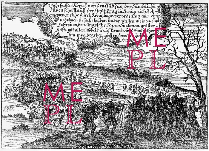 : Expulsion of the Jews from Prague, 1745 : Expulsion of the Jews from Prague, 1745