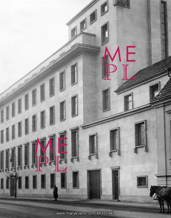 : Extension of the Reich Chancellery, 1932 : Extension of the Reich Chancellery, 1932