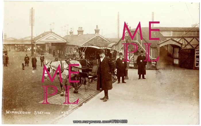  : Exterior of the Railway pavilion at Tottenham